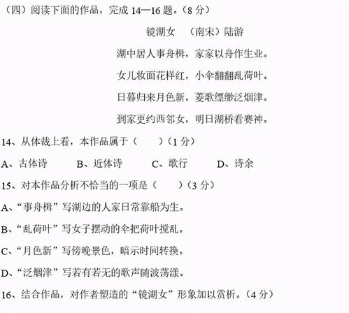 诗歌情感赏析